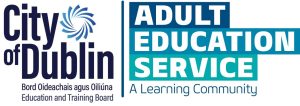 Logo Adult Education Service Città di Dublino, in Irlanda.